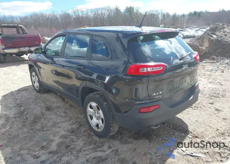 2014 Jeep Cherokee Sport из США, поврежденный, VIN 1C4PJMAB1EW224658